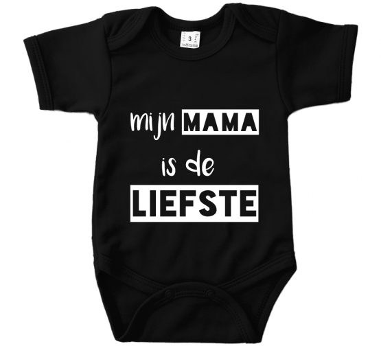 Romper_Kort_Zwart-mijn-mama-is-de-liefste