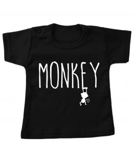 Tshirt_kort_Zwart-monkey