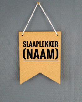 Slaaplekker (naam) zwart