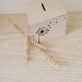 Spaarpot hout - Afbeelding 3