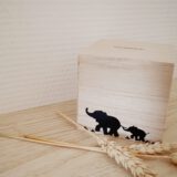 Spaarpot hout